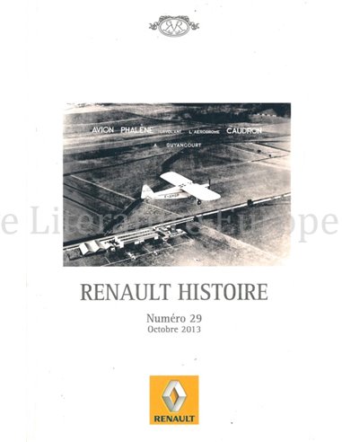 RENAULT HISTOIRE, NUMÉRO 29, OCTOBRE 2013