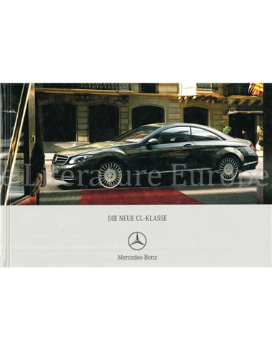 2007 MERCEDES BENZ CL KLASSE HARDCOVER BROCHURE DUITS