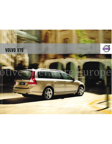 2010 VOLVO V70 BROCHURE DUTCH