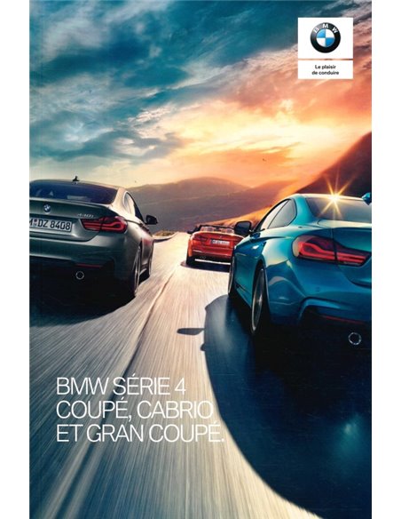 2019 BMW 4 SERIES BROCHURE FRENCH