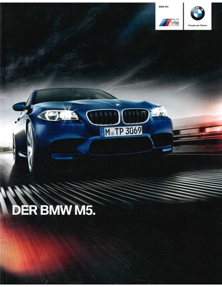 2015 BMW M5 BROCHURE GERMAN