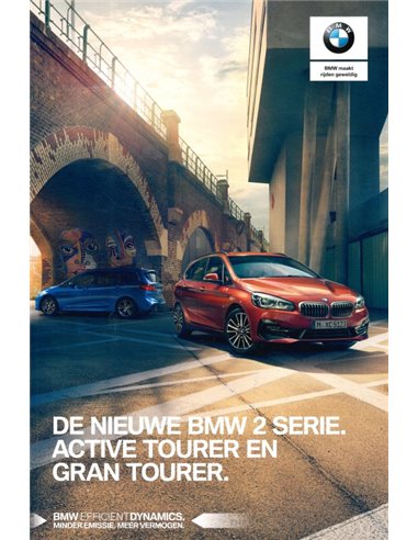 2018 BMW 2 SERIES GRAN | ACTIVE TOURER BROCHURE DUTCH