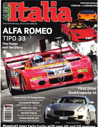 2013 AUTO ITALIA MAGAZINE ENGELS 204