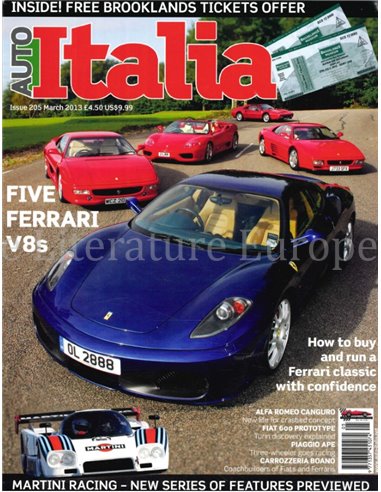 2013 AUTO ITALIA MAGAZIN ENGLISCH 205