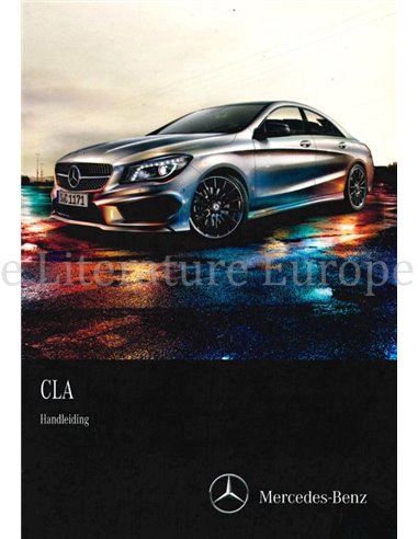 2015 MERCEDES BENZ CLA INSTRUCTIEBOEKJE NEDERLANDS