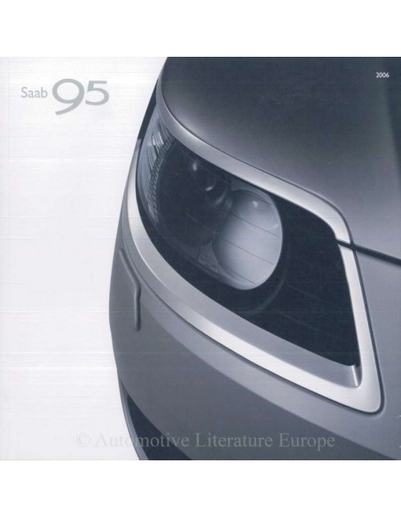 2006 SAAB 9-5 BROCHURE DUTCH