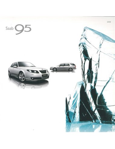 2008 SAAB 9-5 PROSPEKT DEUTSCH