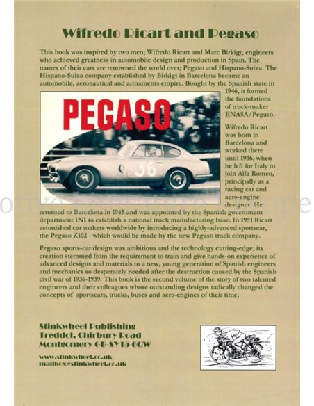 PEGASO AND RICART, FROM HISPANO SUIZA TO MPEGASO: TRUCKS, BUSES & SPORTSCARS (VOLUME 2)