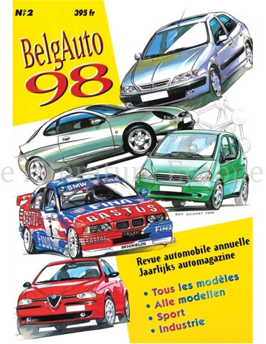 BELGAUTO 98, REVUE AUTOMOBILE ANNUELLE / JAARLIJKS AUTOMAGAZINE