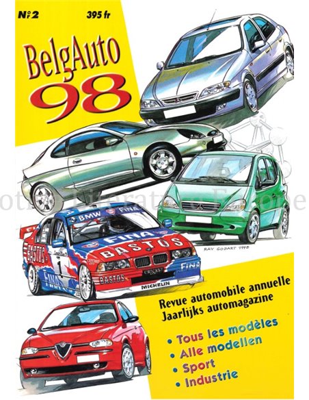 BELGAUTO 98, REVUE AUTOMOBILE ANNUELLE / JAARLIJKS AUTOMAGAZINE