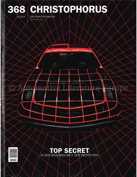 2014 PORSCHE CHRISTOPHORUS MAGAZINE 368 DUITS