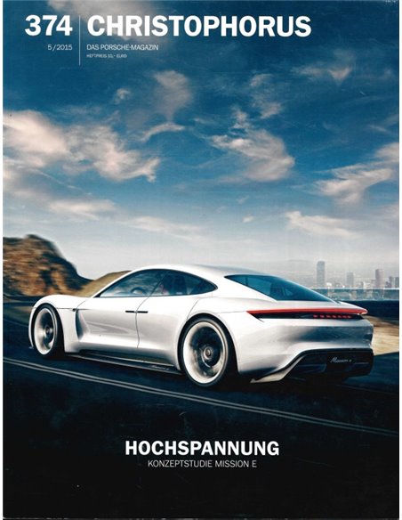 2015 PORSCHE CHRISTOPHORUS MAGAZINE 374 DUITS