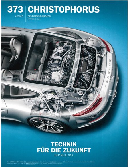 2015 PORSCHE CHRISTOPHORUS MAGAZINE 373 DUITS