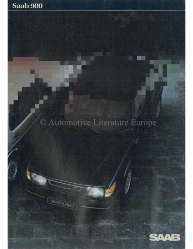 1984 SAAB 900 BROCHURE NEDERLANDS