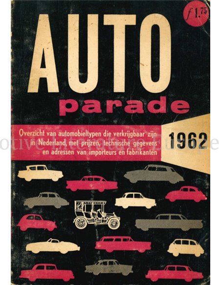 1962 AUTOPARADE, JAHRBUCH