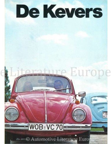 1969 VOLKSWAGEN KEVER BROCHURE NEDERLANDS