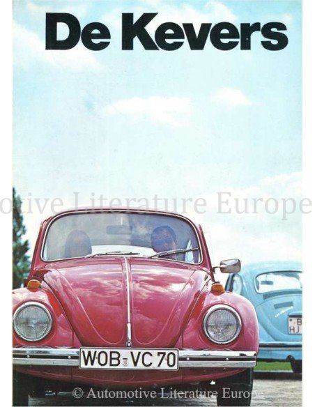 1969 VOLKSWAGEN BEETLE BROCHURE DUTCH