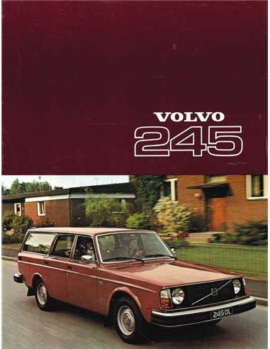 1977 VOLVO 245 BROCHURE DUTCH