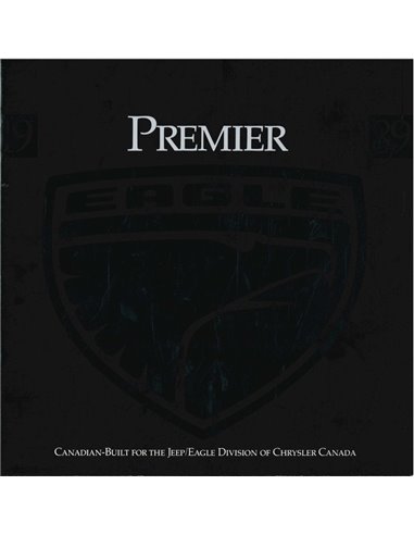 1989 EAGLE PREMIER BROCHURE ENGELS CANADA