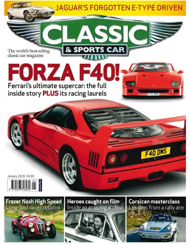 2018 CLASSIC AND SPORTSCAR MAGAZINE JANUARI ENGELS