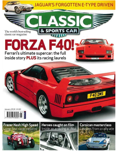 2018 CLASSIC AND SPORTSCAR MAGAZINE JANUARI ENGELS