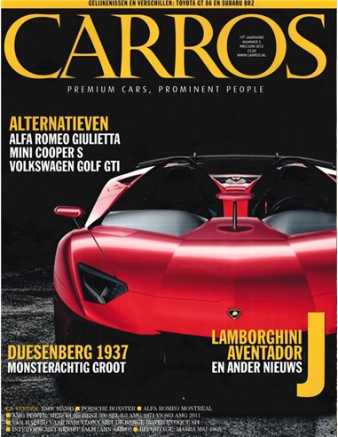 2012 CARROS MAGAZINE 03 NEDERLANDS