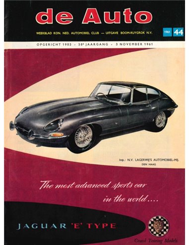 1961 DE AUTO MAGAZINE 44 NEDERLANDS