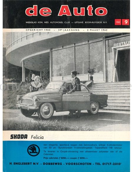 1962 DE AUTO MAGAZINE 09 NEDERLANDS