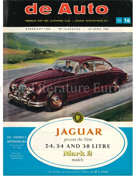 1962 DE AUTO MAGAZINE 16 NEDERLANDS