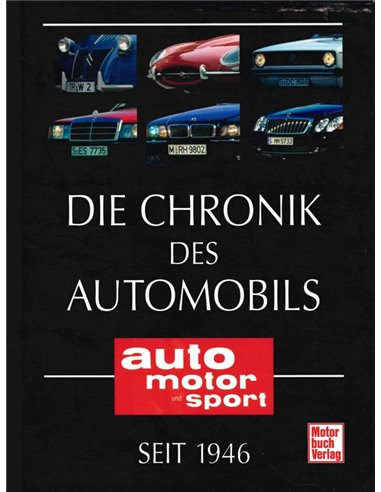 DIE CHRONIK DES AUTOMOBILS SEIT 1946 (ZES BOEKEN IN BOX)