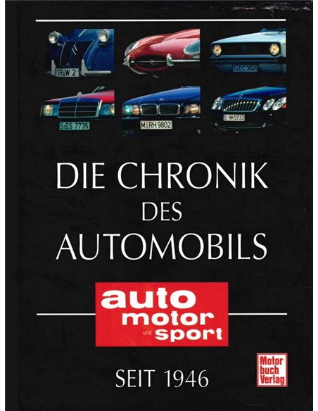 DIE CHRONIK DES AUTOMOBILS SEIT 1946 (SECHS BÜCHER IN SCHUBER)