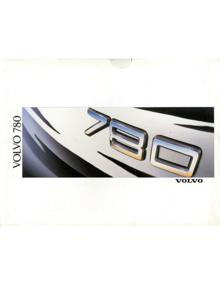 1988 VOLVO 780 BROCHURE NEDERLANDS