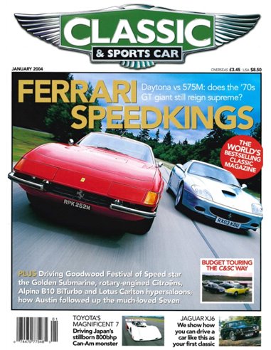 2004 CLASSIC AND SPORTSCAR MAGAZINE JANUARI ENGELS