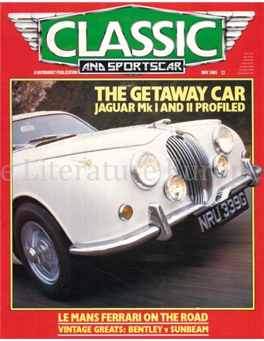 1985 CLASSIC AND SPORTSCAR MAGAZINE (05) MAY ENGLISH