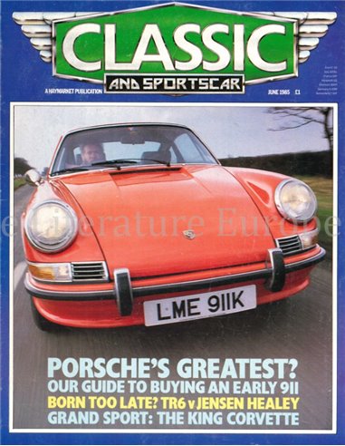 1985 CLASSIC AND SPORTSCAR MAGAZINE (06) JUNE ENGLISH