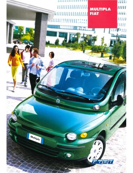 2002 FIAT MULTIPLA BROCHURE DUTCH