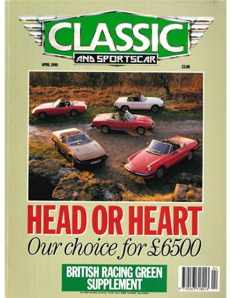 1990 CLASSIC AND SPORTSCAR MAGAZINE (04) APRIL ENGLISH