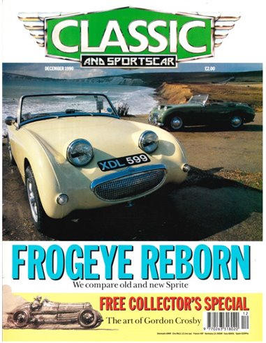 1990 CLASSIC AND SPORTSCAR MAGAZINE (12) DECEMBER ENGLISH