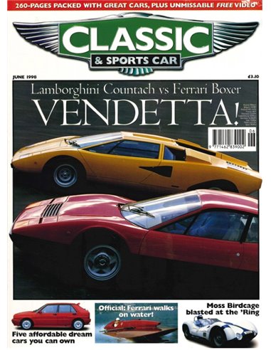 1998 CLASSIC AND SPORTSCAR MAGAZINE (06) JUNE ENGLISH