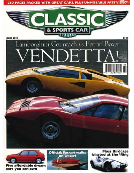 1998 CLASSIC AND SPORTSCAR MAGAZINE (06) JUNE ENGLISH