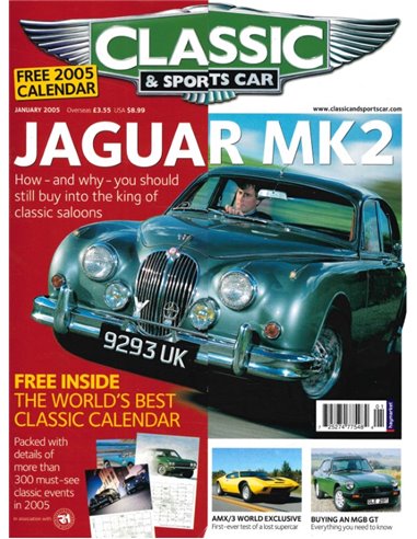 2005 CLASSIC AND SPORTSCAR MAGAZINE (01) JANUARI ENGELS