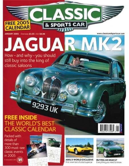 2005 CLASSIC AND SPORTSCAR MAGAZINE (01) JANUARI ENGELS