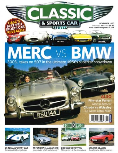 2005 CLASSIC AND SPORTSCAR MAGAZIN (11) NOVEMBER ENGLISCH