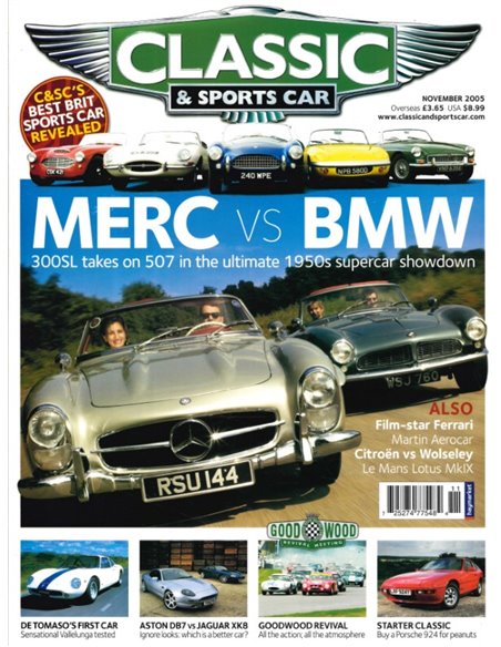 2005 CLASSIC AND SPORTSCAR MAGAZINE (11) NOVEMBERT ENGELS