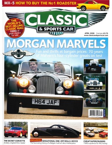 2006 CLASSIC AND SPORTSCAR MAGAZINE (04) APRIL ENGLISH