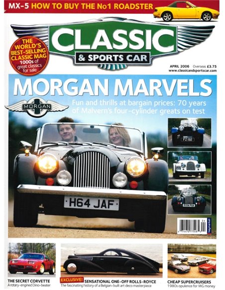 2006 CLASSIC AND SPORTSCAR MAGAZINE (04) APRIL ENGELS