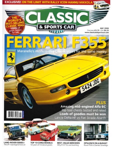 2006 CLASSIC AND SPORTSCAR MAGAZINE (05) MAY ENGLISH