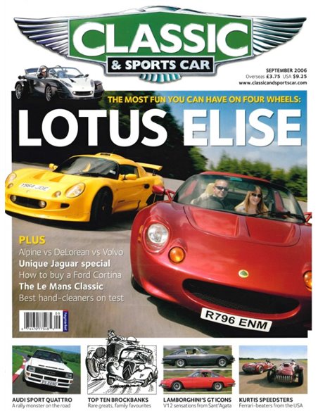 2006 CLASSIC AND SPORTSCAR MAGAZINE (09) SEPTEMBER ENGELS