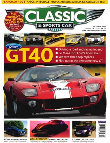 2006 CLASSIC AND SPORTSCAR MAGAZINE (10) OCTOBER ENGLISH