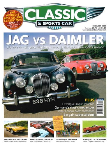 2006 CLASSIC AND SPORTSCAR MAGAZINE (12) DECEMBER ENGELS